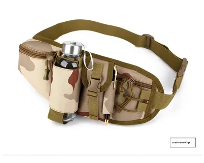 Men's Outdoor Multi-purpose Sports Waterproof Waist Bag