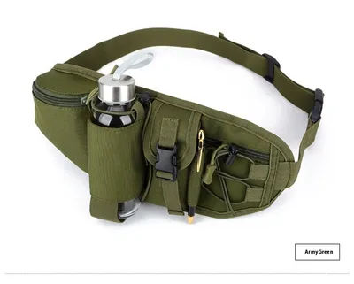 Men's Outdoor Multi-purpose Sports Waterproof Waist Bag