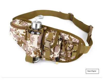Men's Outdoor Multi-purpose Sports Waterproof Waist Bag