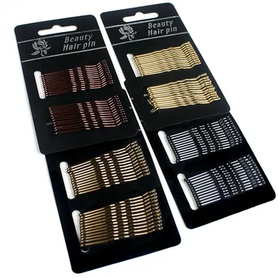 Black high-end Non-Shedding Paint Net Red Hair Accessories Word Clip