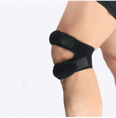 Professional Patella Band Sports Knee Support Shock Absorbing Compression Leggings