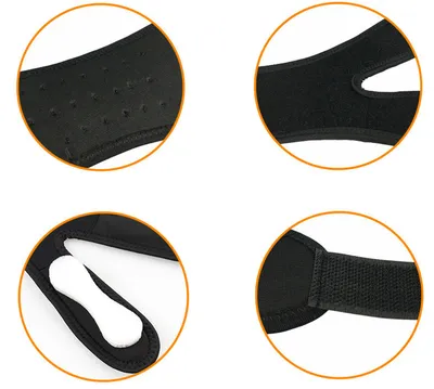 Professional Patella Band Sports Knee Support Shock Absorbing Compression Leggings