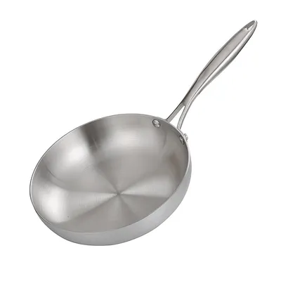 304 Stainless Steel Three-layer Induction Cooker Applicable To Gas Stove Pan