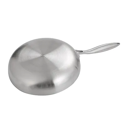 304 Stainless Steel Three-layer Induction Cooker Applicable To Gas Stove Pan