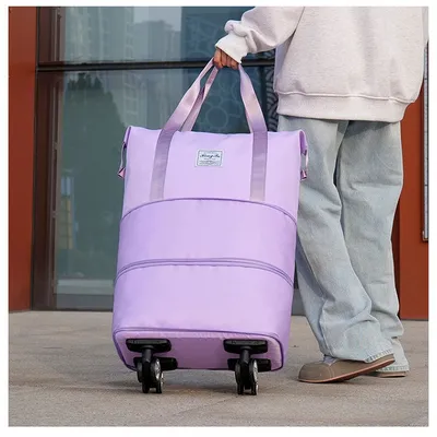 Double-layer Extended Large Capacity Travel Bag Dry Wet Separation Lightweight Maternity Package