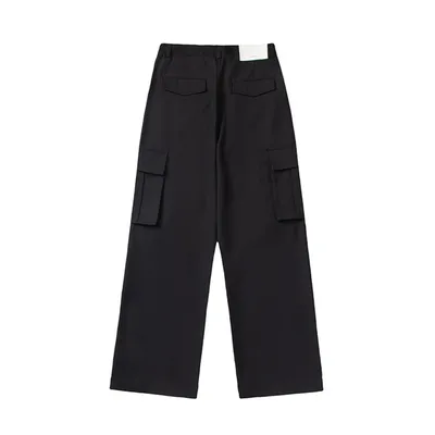Men's Simple Casual Loose-fitting Wide-leg Trousers