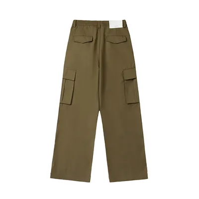 Men's Simple Casual Loose-fitting Wide-leg Trousers