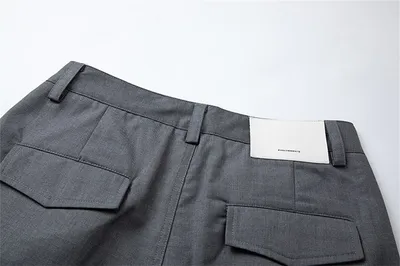 Men's Simple Casual Loose-fitting Wide-leg Trousers