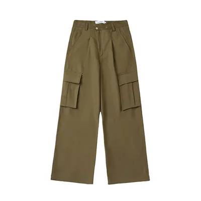 Men's Simple Casual Loose-fitting Wide-leg Trousers