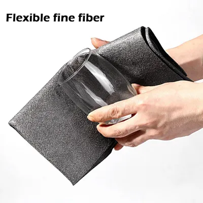 Thickened Magic Cleaning Cloth Microfiber Surface Instant Polishing Household Cleaning Cloth For Glass Windows Mirrors Car Kitchen Gadgets