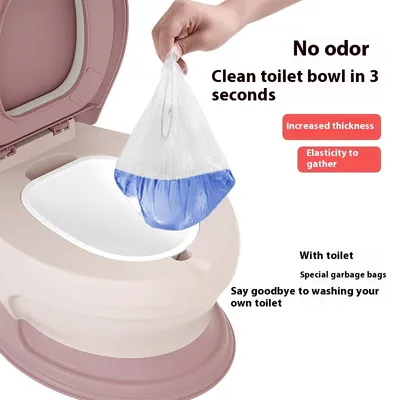 Plus-sized Baby Toilet Can Put Garbage Bags For Children Aged