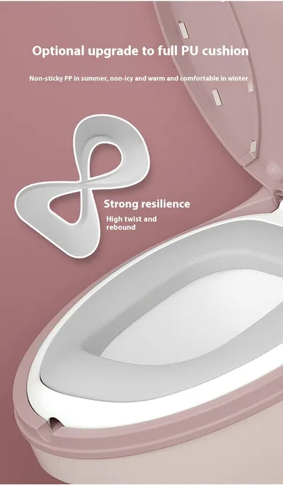 Plus-sized Baby Toilet Can Put Garbage Bags For Children Aged