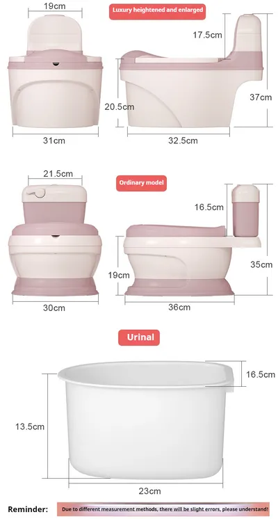Plus-sized Baby Toilet Can Put Garbage Bags For Children Aged