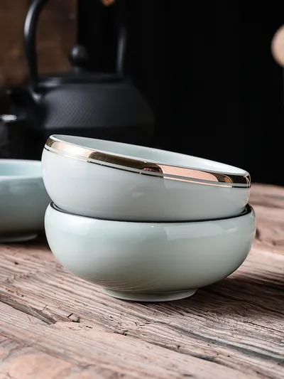 Creative Tableware Ceramic Household Rice Bowl