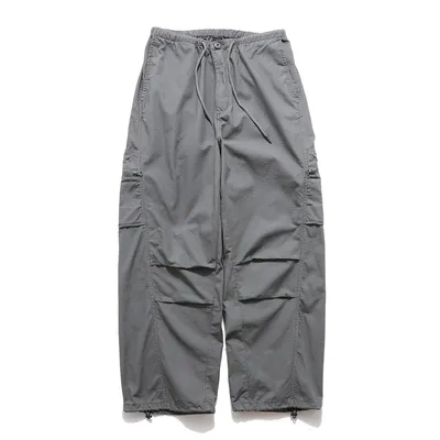 Japanese Style Workwear Pants Men's Sports Drawstring