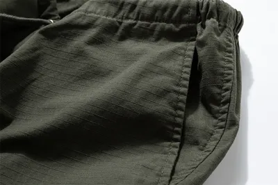 Japanese Style Workwear Pants Men's Sports Drawstring