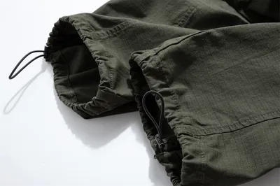 Japanese Style Workwear Pants Men's Sports Drawstring