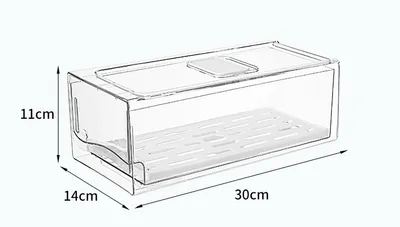 Kitchen Refrigerator Storage Box Drawer Crisper