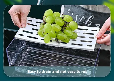 Kitchen Refrigerator Storage Box Drawer Crisper
