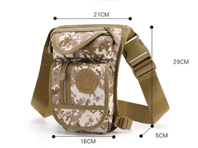 Men's Lightweight Camouflage Chest Bag