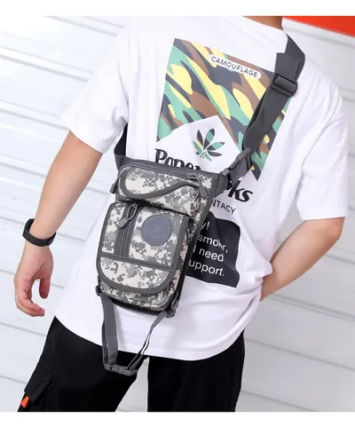 Men's Lightweight Camouflage Chest Bag