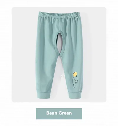 Boy Open-seat Pants Baby Trousers Pure Cotton
