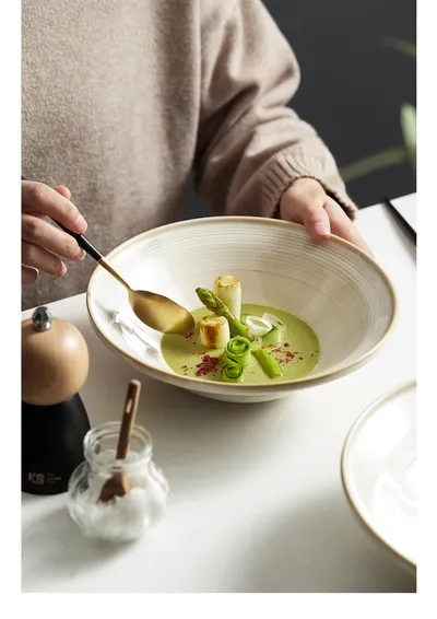 Household Large Ceramic Large Noodle Bowl