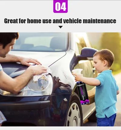 Automobile Tire Steel Ring Rust Removal Iron Powder Aluminum Alloy Car Wash Liquid