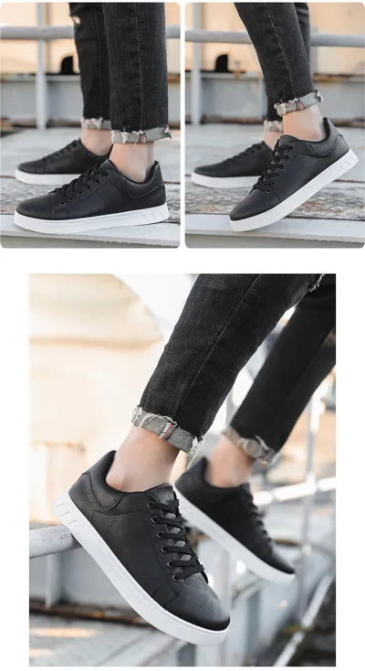 Lace-up Flat Shoes Men's Fashion Casual Shoes