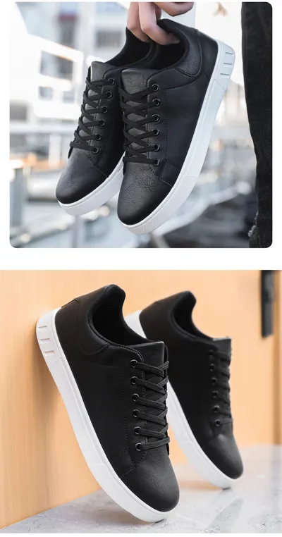 Lace-up Flat Shoes Men's Fashion Casual Shoes