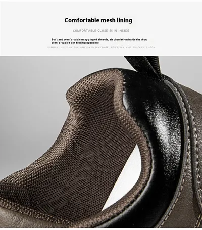 British Men Business Leisure Fashion Shoes