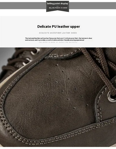 British Men Business Leisure Fashion Shoes