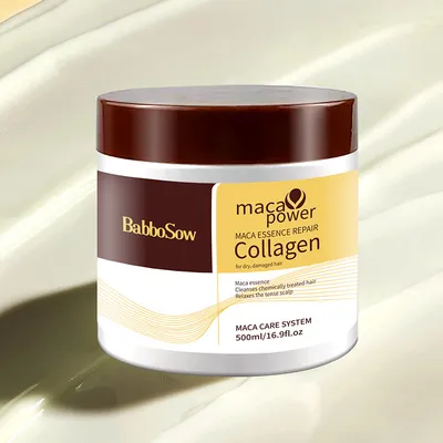 Moisturizing Collagen Hair Mask Hydrating Soft Nourishment Cream Deep Cleansing Hair Care