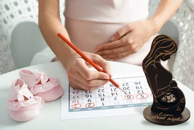 Wooden Crafts Decoration Commemorative Standee Baby Ultrasonic Testing B- Ultrasound Souvenir Photo Frame