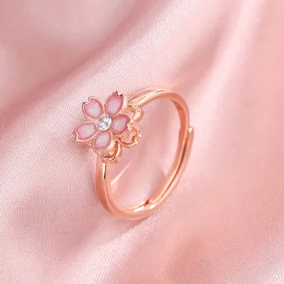 Fashion Personalized Flower Ring For Women