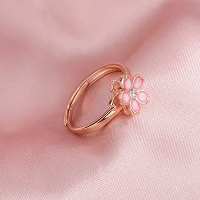 Fashion Personalized Flower Ring For Women