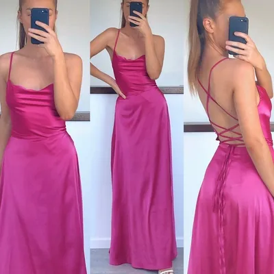 Summer Sexy Slimming Backless Strap Long Split Dress Women's Fashion High Waist Belted Gown V-neck