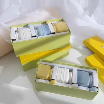 Kitchen Supplies Ceramic Seasoning Jar With Spoon Gift Box Condiment Bottle