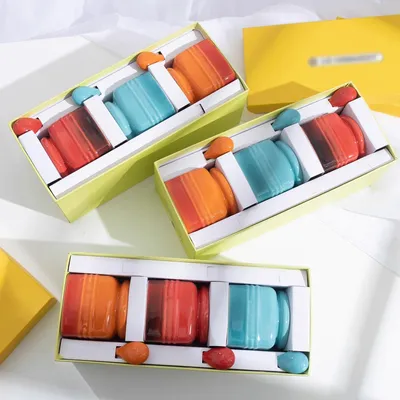 Kitchen Supplies Ceramic Seasoning Jar With Spoon Gift Box Condiment Bottle