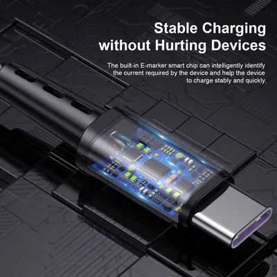 Braided Lengthened 2M Charging Cable Type-c Suitable For Data Phone Fast Charge