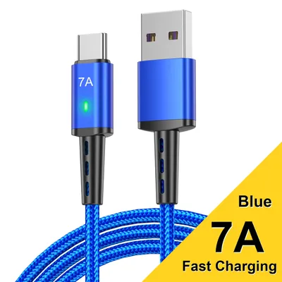 Braided Lengthened 2M Charging Cable Type-c Suitable For Data Phone Fast Charge