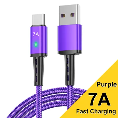 Braided Lengthened 2M Charging Cable Type-c Suitable For Data Phone Fast Charge