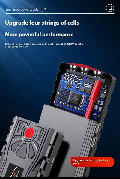 Portable Automobile Emergency Start Power Source