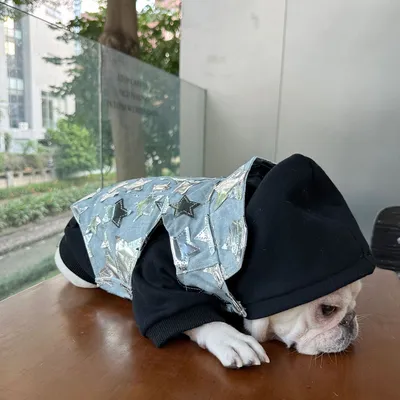 Pet Cat And Dog Summer Thin Denim Vest Jacket