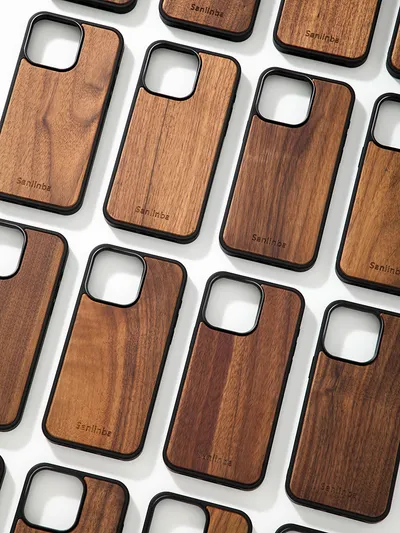 New Walnut Anti Drop Phone Case