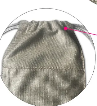 Pregnant Women's Radiation-proof Mobile Phone Case Silver Fiber