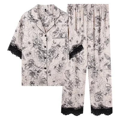 Fashion New Silk Pajamas For Women
