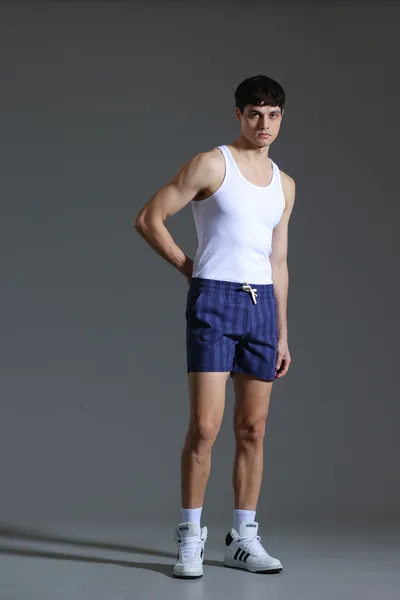 Vertical Striped Shorts For Men