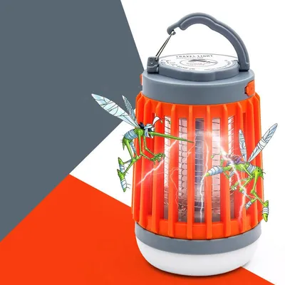 Solar mosquito killer lamp