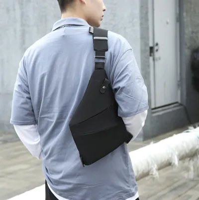 Men's Multifunctional Shoulder Bags Sports Chest Pack Bags